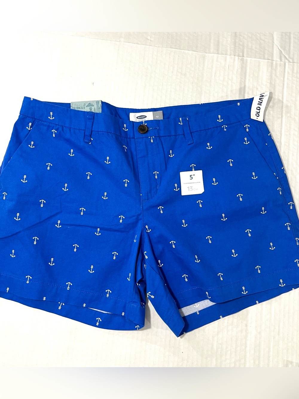 OLD NAVY ANCHOR PRINT SHORTS NEW WITH TAG